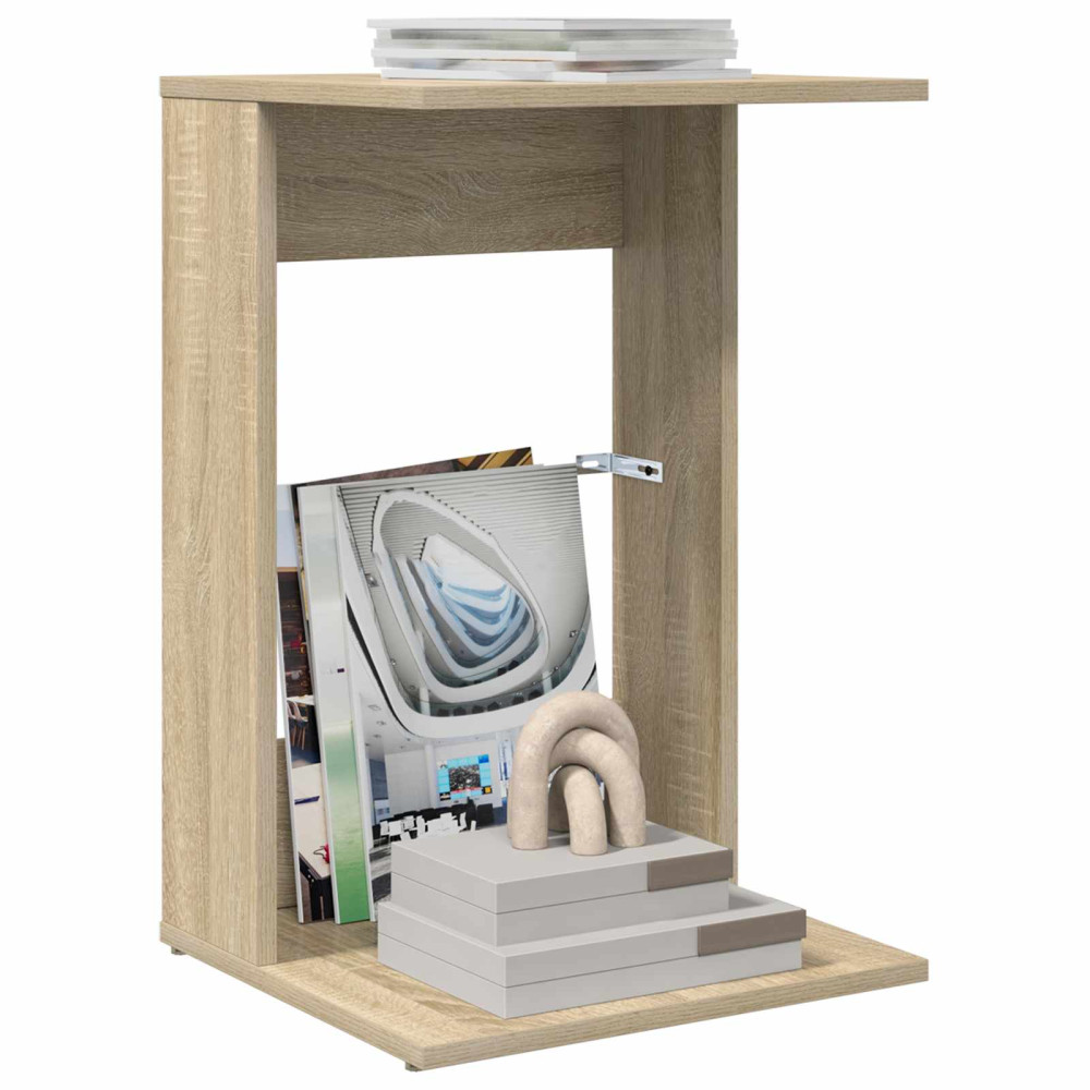 Produktbild för Sidobord Sonoma-ek 40 x 38 x 62,5 cm Konstruerat trä