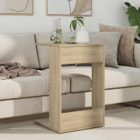 Produktbild för Sidobord Sonoma-ek 40 x 38 x 62,5 cm Konstruerat trä