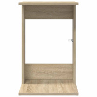 Produktbild för Sidobord Sonoma-ek 40 x 38 x 62,5 cm Konstruerat trä
