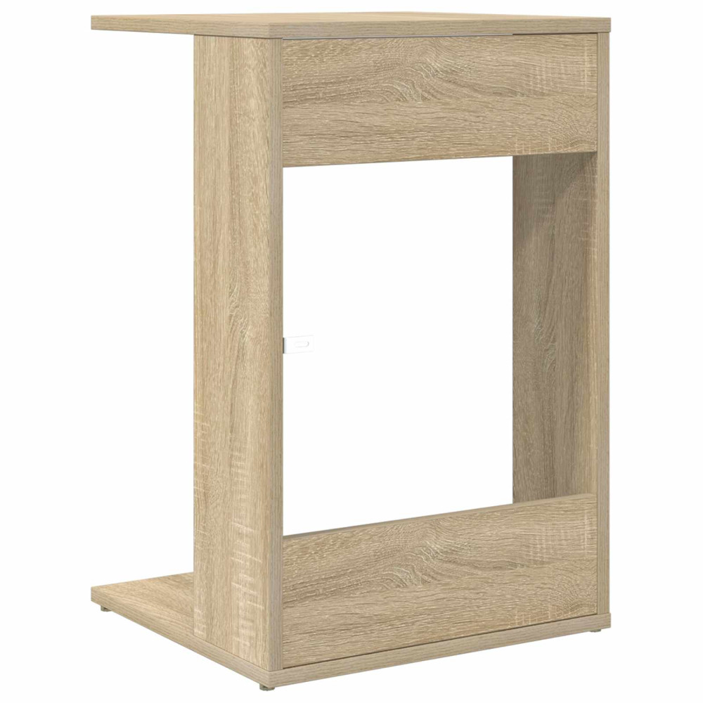 Produktbild för Sidobord Sonoma-ek 40 x 38 x 62,5 cm Konstruerat trä