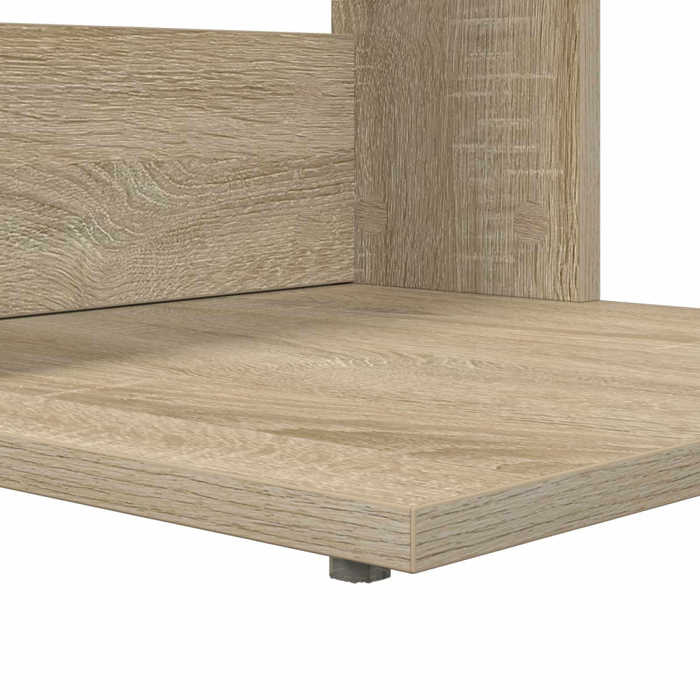 Produktbild för Sidobord Sonoma-ek 40 x 38 x 62,5 cm Konstruerat trä