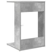 Produktbild för Sidobord Betonggrå 40 x 38 x 62,5 cm Konstruerat trä