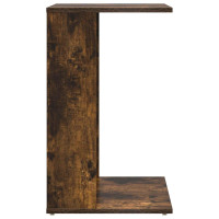 Produktbild för Sidobord Rökt ek 40 x 38 x 62,5 cm Konstruerat trä