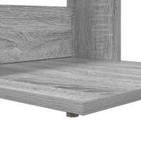 Produktbild för Sidobord Grå Sonoma 40 x 38 x 62,5 cm Konstruerat trä