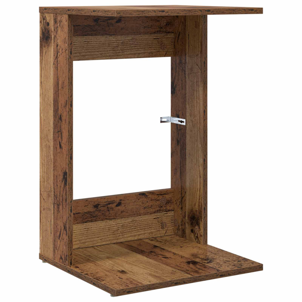 Produktbild för Sidobord Gammalt trä 40 x 38 x 62,5 cm Konstruerat trä