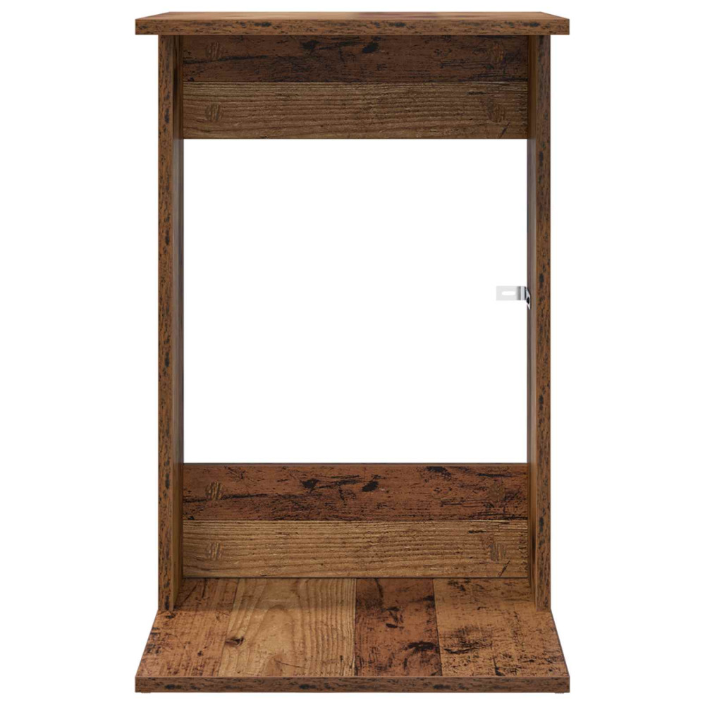 Produktbild för Sidobord Gammalt trä 40 x 38 x 62,5 cm Konstruerat trä