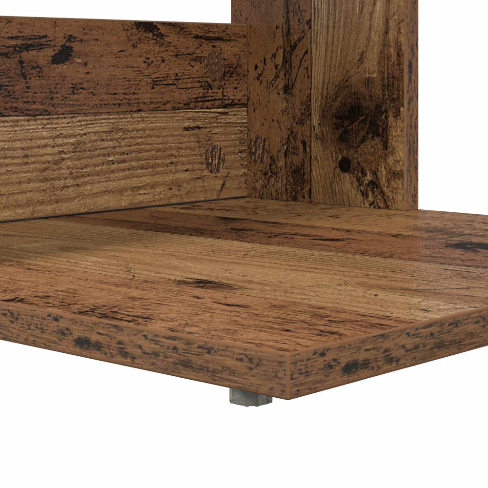 Produktbild för Sidobord Gammalt trä 40 x 38 x 62,5 cm Konstruerat trä