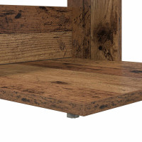 Produktbild för Sidobord Gammalt trä 40 x 38 x 62,5 cm Konstruerat trä