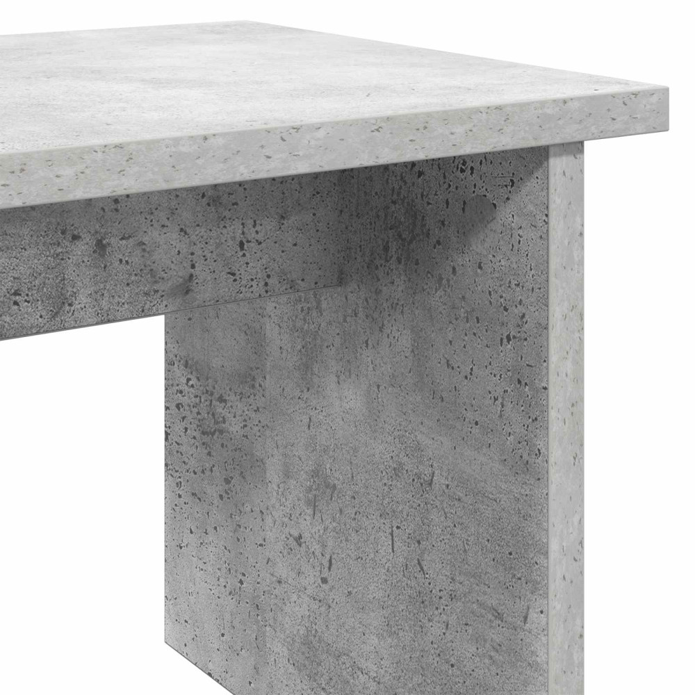 Produktbild för Skoskåp med hylla med lagring 2 pcs Betonggrå Konstruerat trä