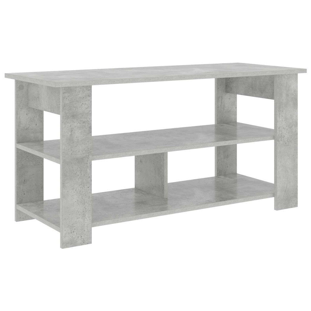 Produktbild för TV-ställ Betonggrå 100 x 40 x 50 cm