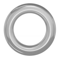 Produktbild för Skivor 12 pcs Silver 10 x 10 x 0,8 mm Järn