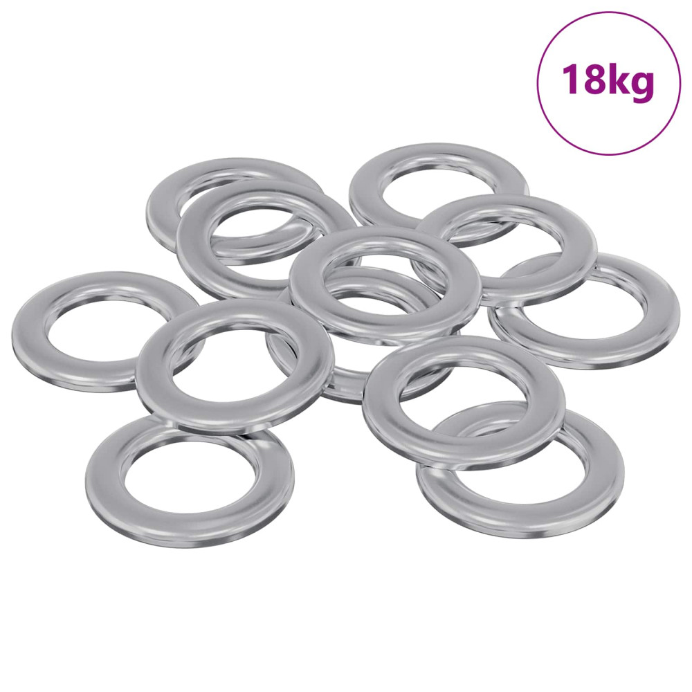 Produktbild för Skivor 52941 pcs Silver Järn
