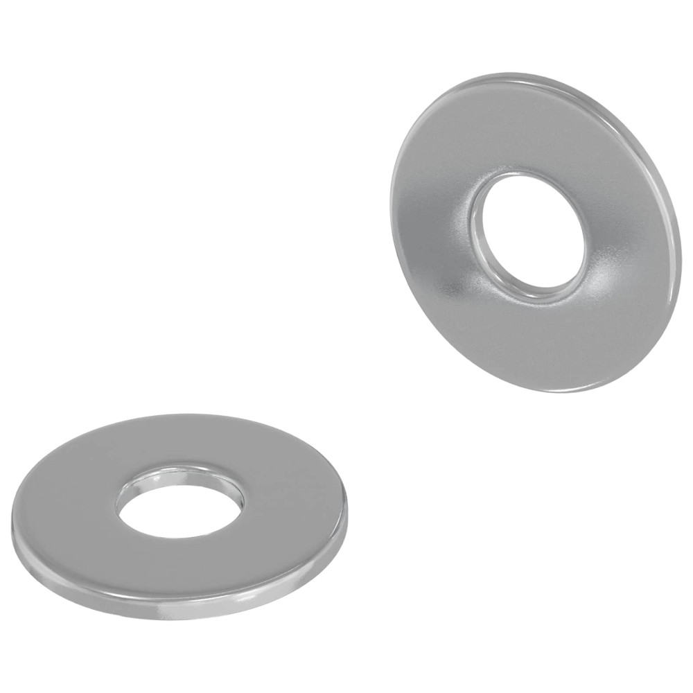 Produktbild för Skivor 2 pcs Silver 12 x 12 x 1,2 cm Järn