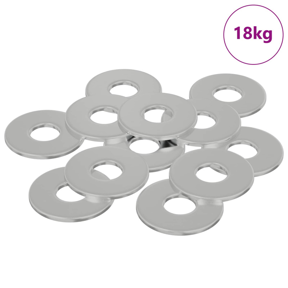 Produktbild för Skivor 33962 pcs Silver Järn