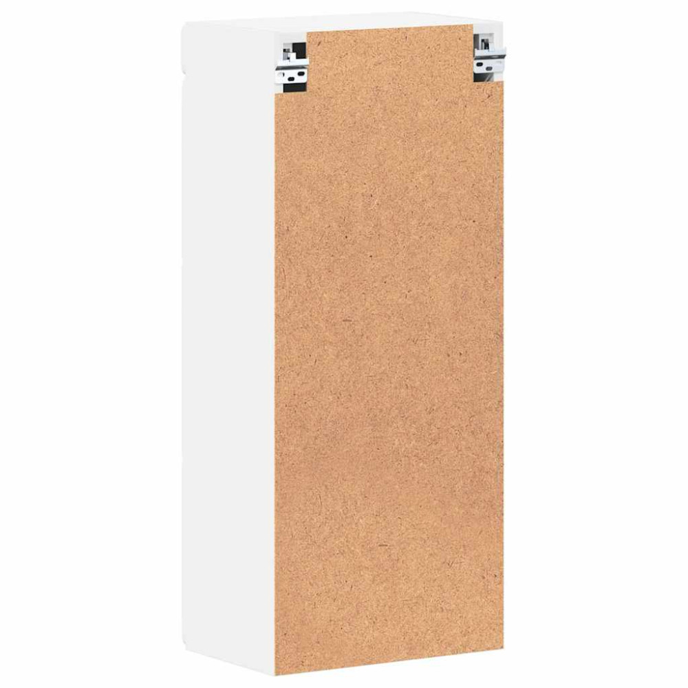 Produktbild för Badrumsväggskåp TULUM Vit 37 x 24,5 x 86 cm Konstruerat trä
