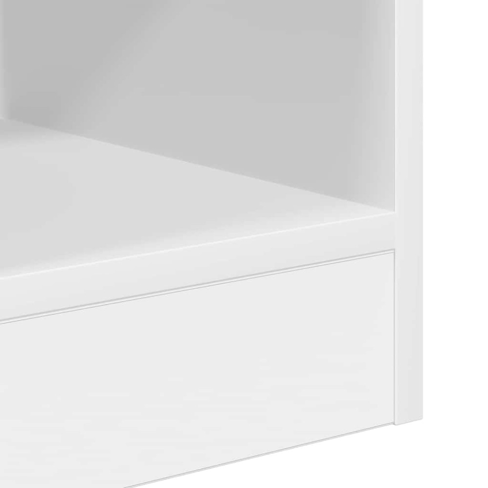 Produktbild för Sidobord Vit 30,5 x 30 x 45 cm Konstruerat trä