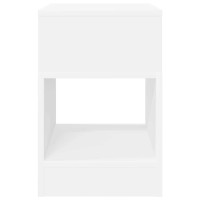 Produktbild för Sidobord 2 pcs Vit 30,5 x 30 x 45 cm Konstruerat trä