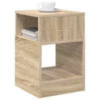 Produktbild för Sidobord 2 pcs Sonoma-ek 30,5 x 30 x 45 cm Konstruerat trä