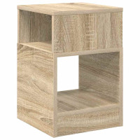 Produktbild för Sidobord 2 pcs Sonoma-ek 30,5 x 30 x 45 cm Konstruerat trä