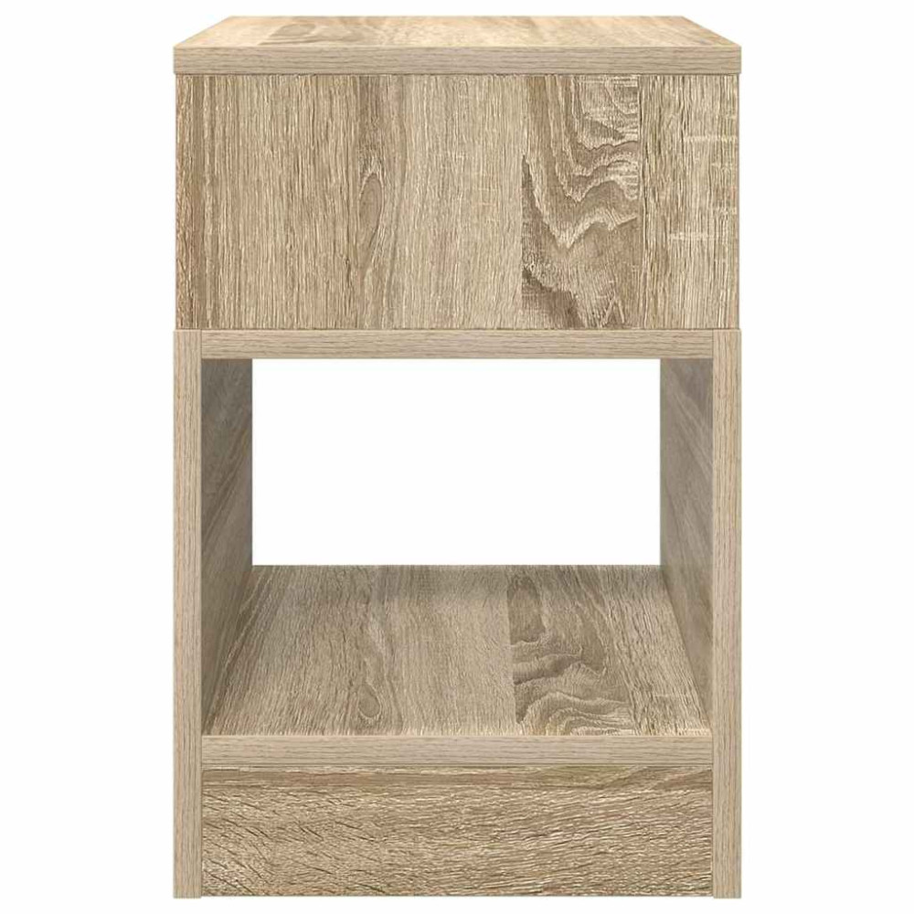 Produktbild för Sidobord 2 pcs Sonoma-ek 30,5 x 30 x 45 cm Konstruerat trä