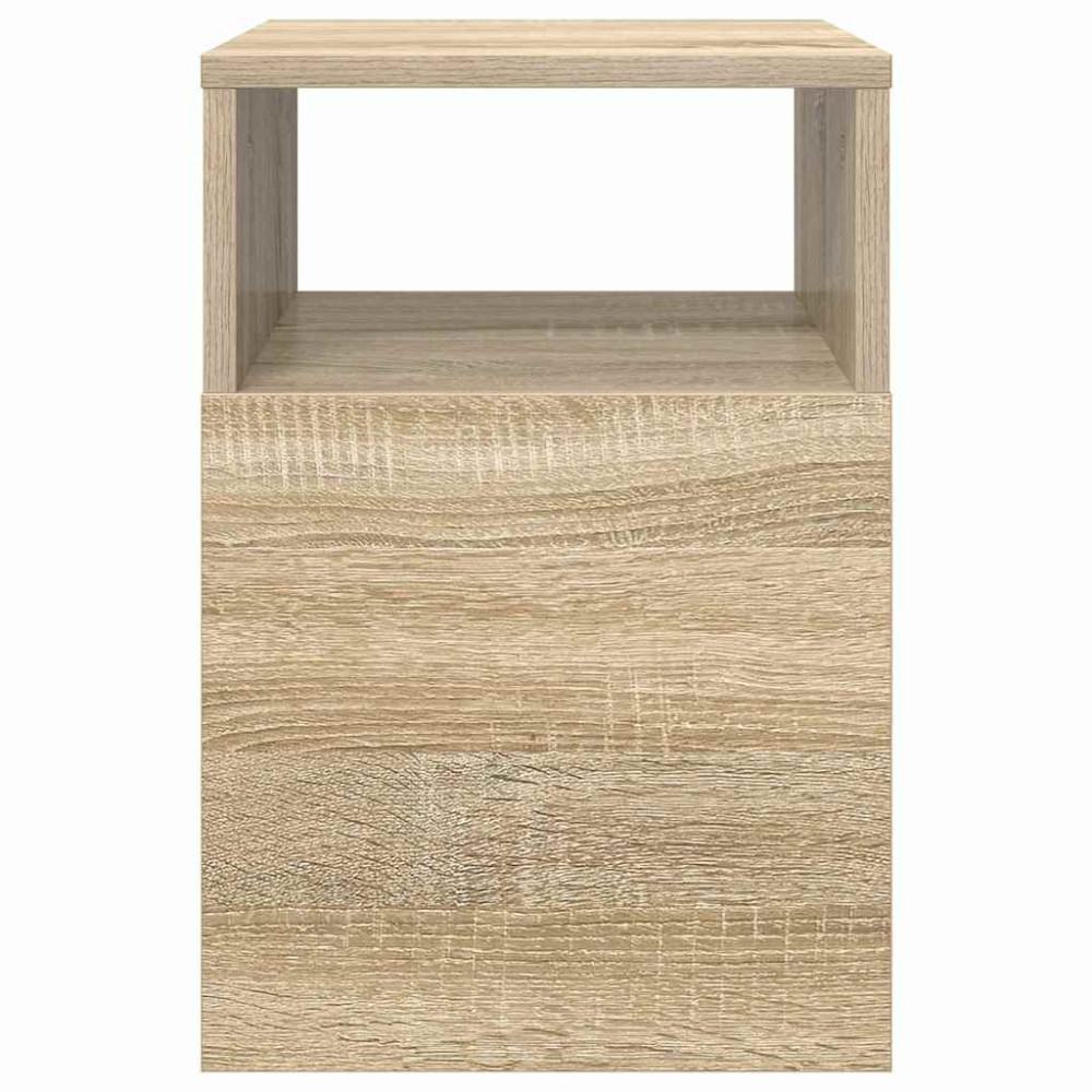 Produktbild för Sidobord 2 pcs Sonoma-ek 30,5 x 30 x 45 cm Konstruerat trä