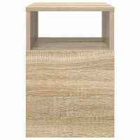 Produktbild för Sidobord 2 pcs Sonoma-ek 30,5 x 30 x 45 cm Konstruerat trä