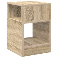 Produktbild för Sidobord 2 pcs Sonoma-ek 30,5 x 30 x 45 cm Konstruerat trä