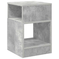 Produktbild för Sidobord 2 pcs Betonggrå 30,5 x 30 x 45 cm Konstruerat trä