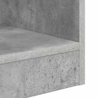 Produktbild för Sidobord 2 pcs Betonggrå 30,5 x 30 x 45 cm Konstruerat trä