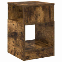 Produktbild för Sidobord 2 pcs Rökt ek 30,5 x 30 x 45 cm Konstruerat trä
