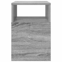 Produktbild för Sidobord Grå Sonoma 30,5 x 30 x 45 cm Konstruerat trä