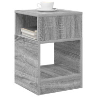 Produktbild för Sidobord 2 pcs Grå Sonoma 30,5 x 30 x 45 cm Konstruerat trä