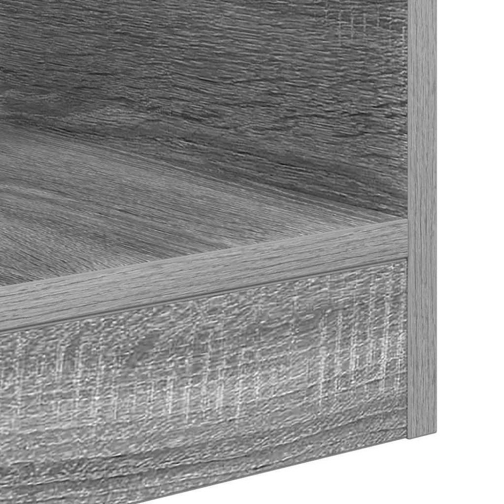 Produktbild för Sidobord 2 pcs Grå Sonoma 30,5 x 30 x 45 cm Konstruerat trä