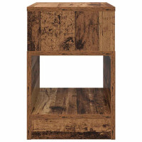 Produktbild för Sidobord 2 pcs Gammalt trä 30,5 x 30 x 45 cm Konstruerat trä