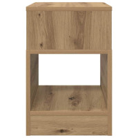 Produktbild för Sidobord 2 pcs Artisan Ek 30,5 x 30 x 45 cm Konstruerat trä