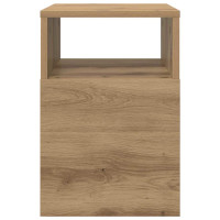Produktbild för Sidobord 2 pcs Artisan Ek 30,5 x 30 x 45 cm Konstruerat trä