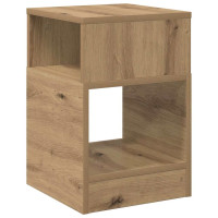 Produktbild för Sidobord 2 pcs Artisan Ek 30,5 x 30 x 45 cm Konstruerat trä