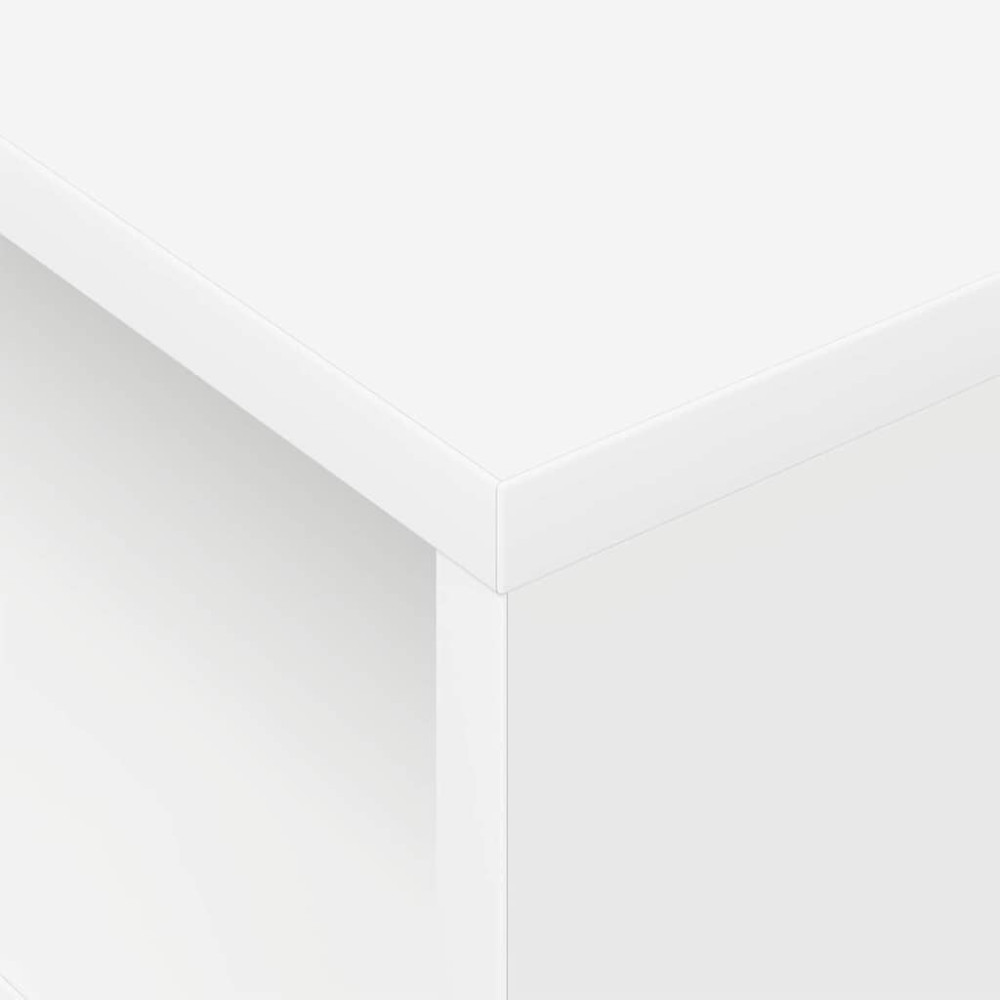 Produktbild för Sidobord Vit 40,5 x 40 x 45 cm Konstruerat trä
