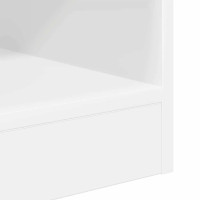 Produktbild för Sidobord Vit 40,5 x 40 x 45 cm Konstruerat trä