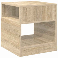 Produktbild för Sidobord 2 pcs Sonoma-ek 40,5 x 40 x 45 cm Konstruerat trä