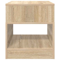 Produktbild för Sidobord 2 pcs Sonoma-ek 40,5 x 40 x 45 cm Konstruerat trä