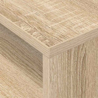 Produktbild för Sidobord 2 pcs Sonoma-ek 40,5 x 40 x 45 cm Konstruerat trä