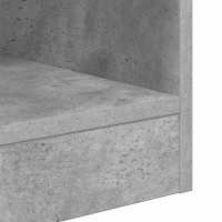 Produktbild för Sidobord 2 pcs Betonggrå 40,5 x 40 x 45 cm Konstruerat trä