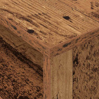 Produktbild för Sidobord 2 pcs Gammalt trä 40,5 x 40 x 45 cm Konstruerat trä