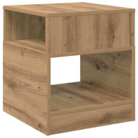 Produktbild för Sidobord Artisan Ek 40,5 x 40 x 45 cm Konstruerat trä