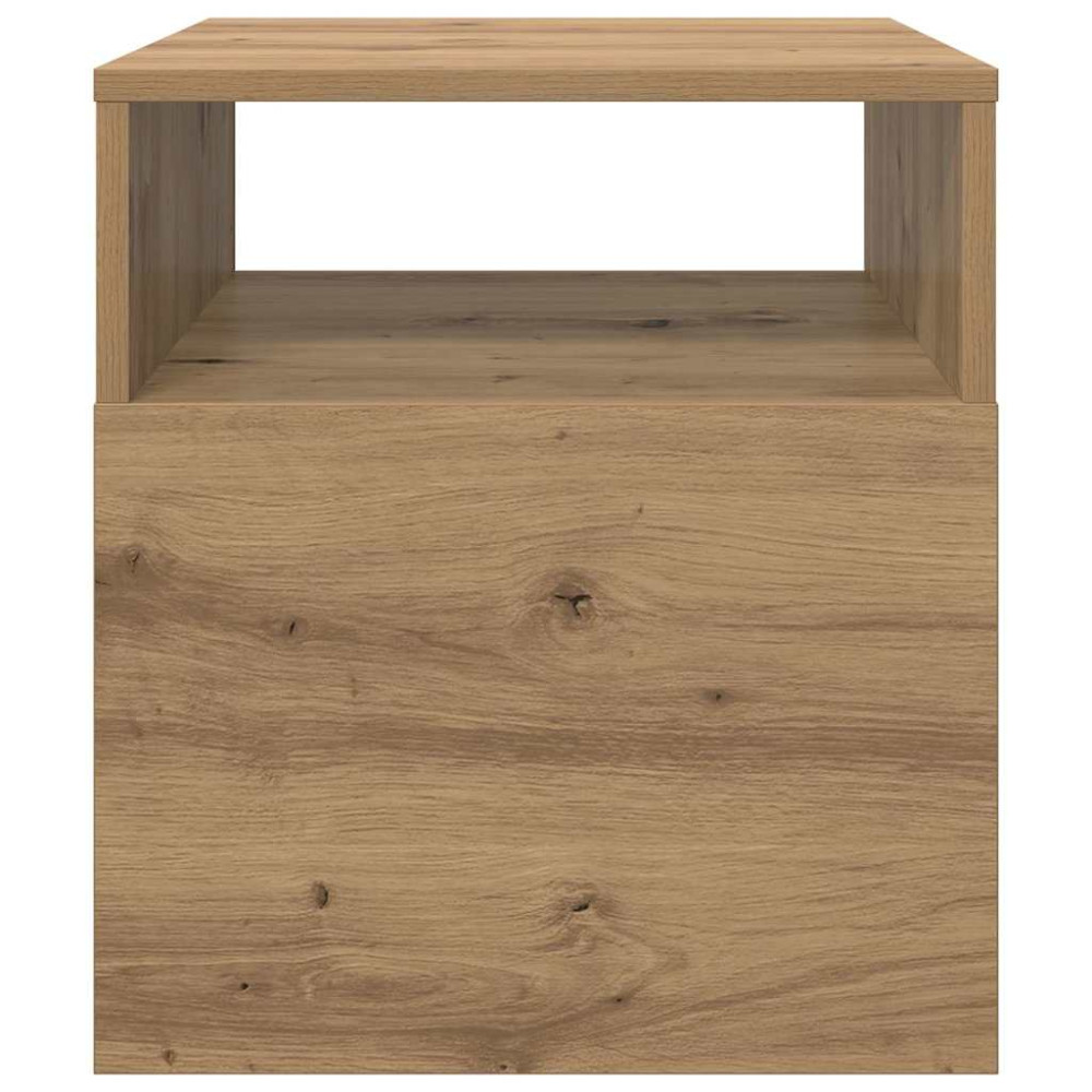 Produktbild för Sidobord 2 pcs Artisan Ek 40,5 x 40 x 45 cm Konstruerat trä