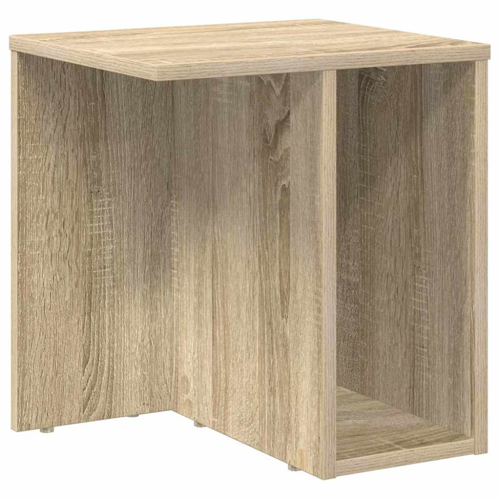 Produktbild för Sidobord Sonoma-ek 37 x 32 x 40 cm Konstruerat trä