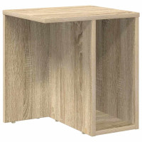 Produktbild för Sidobord Sonoma-ek 37 x 32 x 40 cm Konstruerat trä