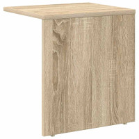 Produktbild för Sidobord Sonoma-ek 37 x 32 x 40 cm Konstruerat trä