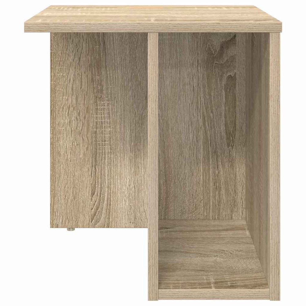 Produktbild för Sidobord 2 pcs Sonoma-ek 37 x 32 x 40 cm Konstruerat trä